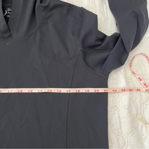 J.Crew Fitted Hoodie In Signature Flex Black Size XL Style BD667 Like New - Picture 6 of 16